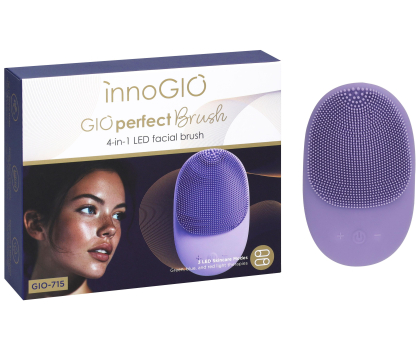 Urządzenie do twarzy InnoGIO GIOperfrect Brush GIO-715 - Soniczna szczoteczka do twarzy L